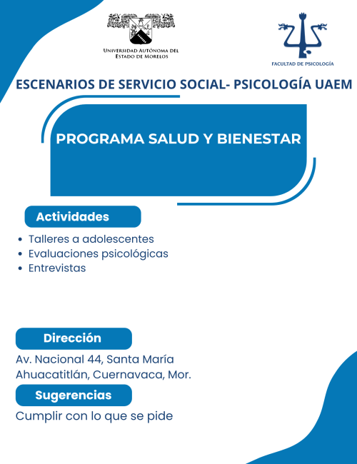 Programa salud y bienestar