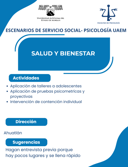 Salud y bienestar